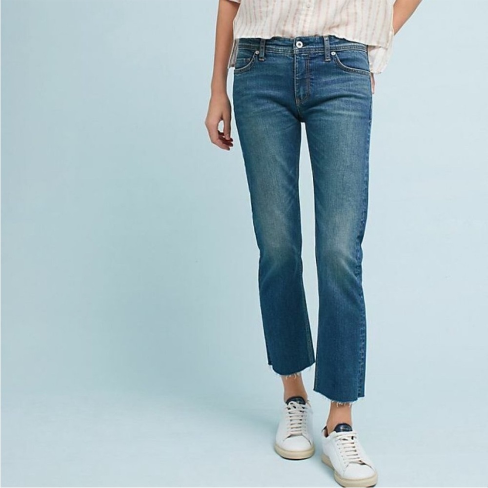 Anthropologie Pilcro & The Letterpress Slim Straight Jeans Sz 28